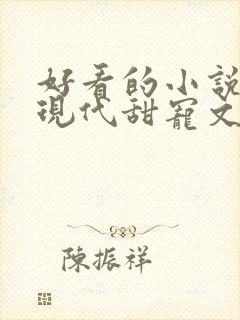 好看的小说言情现代甜宠文