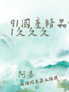 91国产精品91久久久
