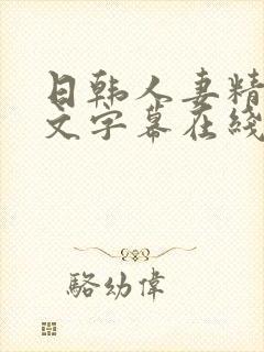 日韩人妻精品中文字幕在线看