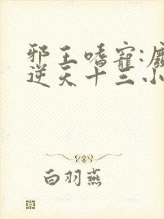 邪王嗜宠:废材逆天十三小姐