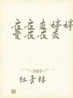 夜夜爽婷婷狠狠爱夜夜爽