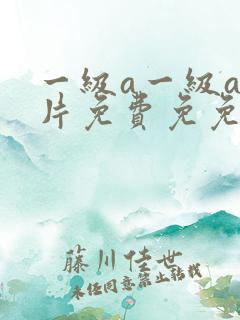 一级a一级a爰片免费免免黄