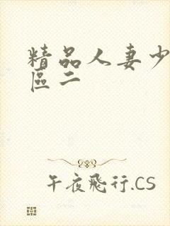 精品人妻少妇一区二