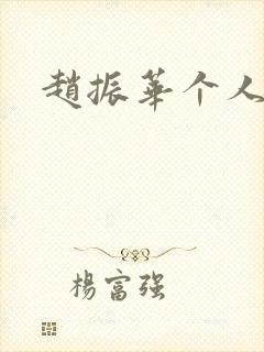 赵振华个人简介