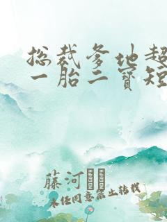 总裁爹地超凶猛一胎二宝短剧全集