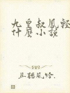 九皇叔凤轻尘是什么小说