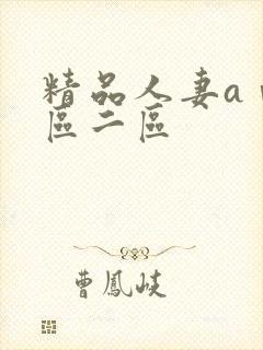 精品人妻aⅴ一区二区