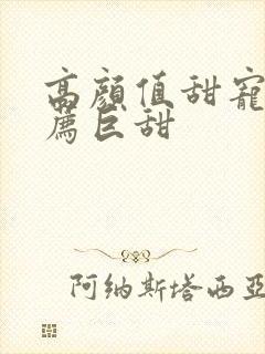 高颜值甜宠剧推荐巨甜