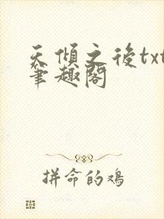 天倾之后txt笔趣阁