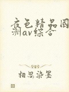 夜色精品国产亚洲av综合