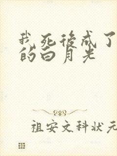 我死后成了妻子的白月光