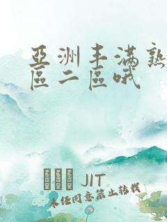 亚洲丰满熟女一区二区哦