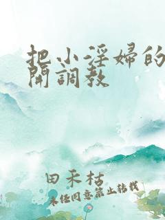 把小淫妇的腿扒开调教