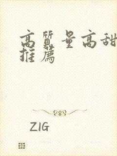 高质量高甜宠文推荐