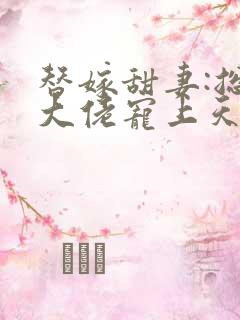 替嫁甜妻:总裁大佬宠上天