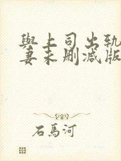 与上司出轨的人妻未删减版