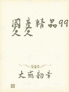 国产精品99久久久