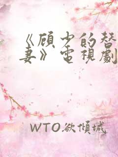 《顾少的替嫁甜妻》电视剧