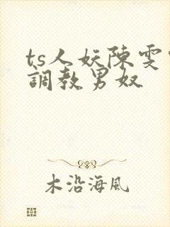 ts人妖陈雯雯调教男奴