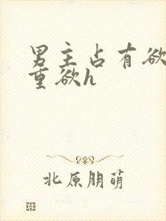 男主占有欲强且重欲h