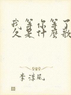 我等你等了那么久是什么歌