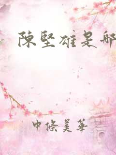 陈坚雄是哪里人