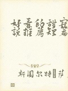 好看的甜宠文小说推荐短篇