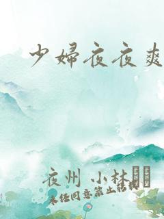 少妇夜夜爽一区