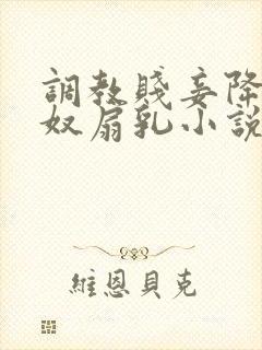 调教贱妾降为乳奴扇乳小说