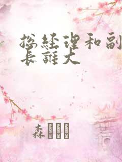 总经理和副董事长谁大