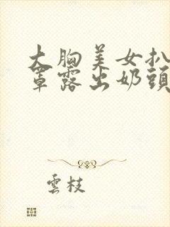 大胸美女扒开胸罩露出奶头