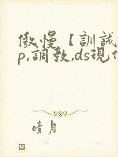 傲慢【训诫,sp,调教,ds现代家奴