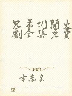 兄弟们开火电视剧全集免费观看