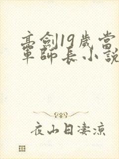 亮剑19岁当红军师长小说章节