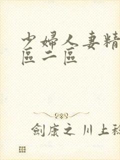 少妇人妻精品一区二区