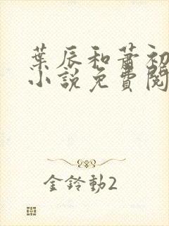 叶辰和萧初然的小说免费阅读无弹窗