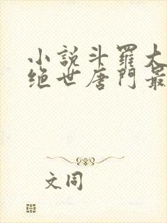 小说斗罗大陆2绝世唐门最新章节列表