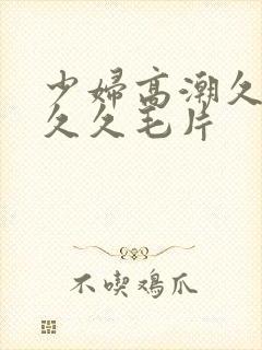 少妇高潮久久久久久毛片