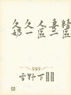 久久人妻精品大奶一区二区