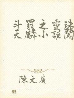 斗罗之灵珠神剑天麟小说阅读