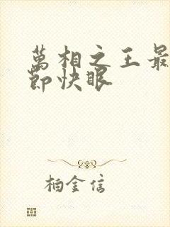 万相之王最新章节快眼