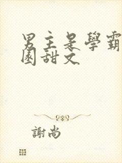 男主是学霸的校园甜文