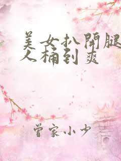 美女扒开腿让男人桶到爽