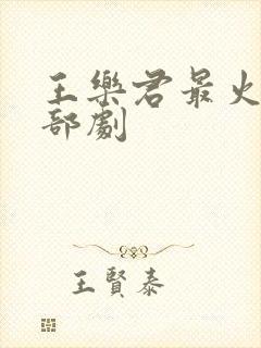 王乐君最火的三部剧