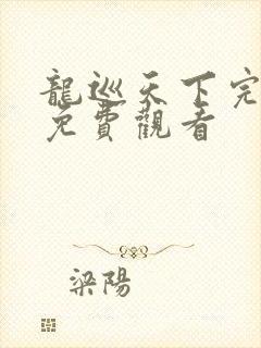 龙巡天下完整版免费观看