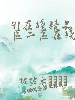 91在线精品一区二区在线