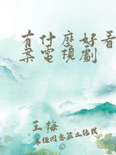 有什么好看的破案电视剧