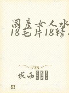 国产女人水真多18毛片18精品