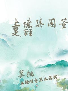 上亿集团董事长是谁