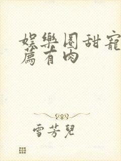 娱乐圈甜宠文推荐有肉